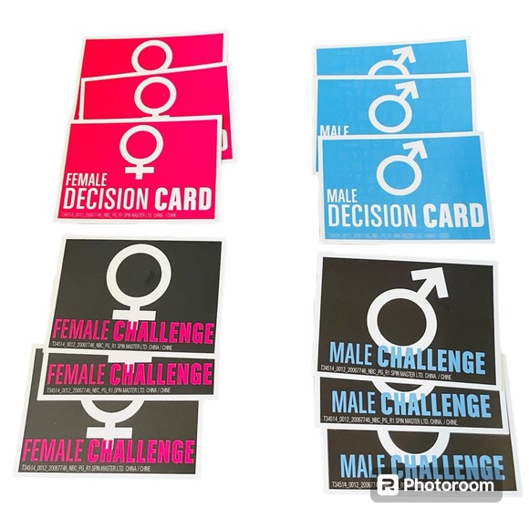 Spin Master Battle of The Sexes Board Game. *One Piece Missing* - Picture 3 of 7